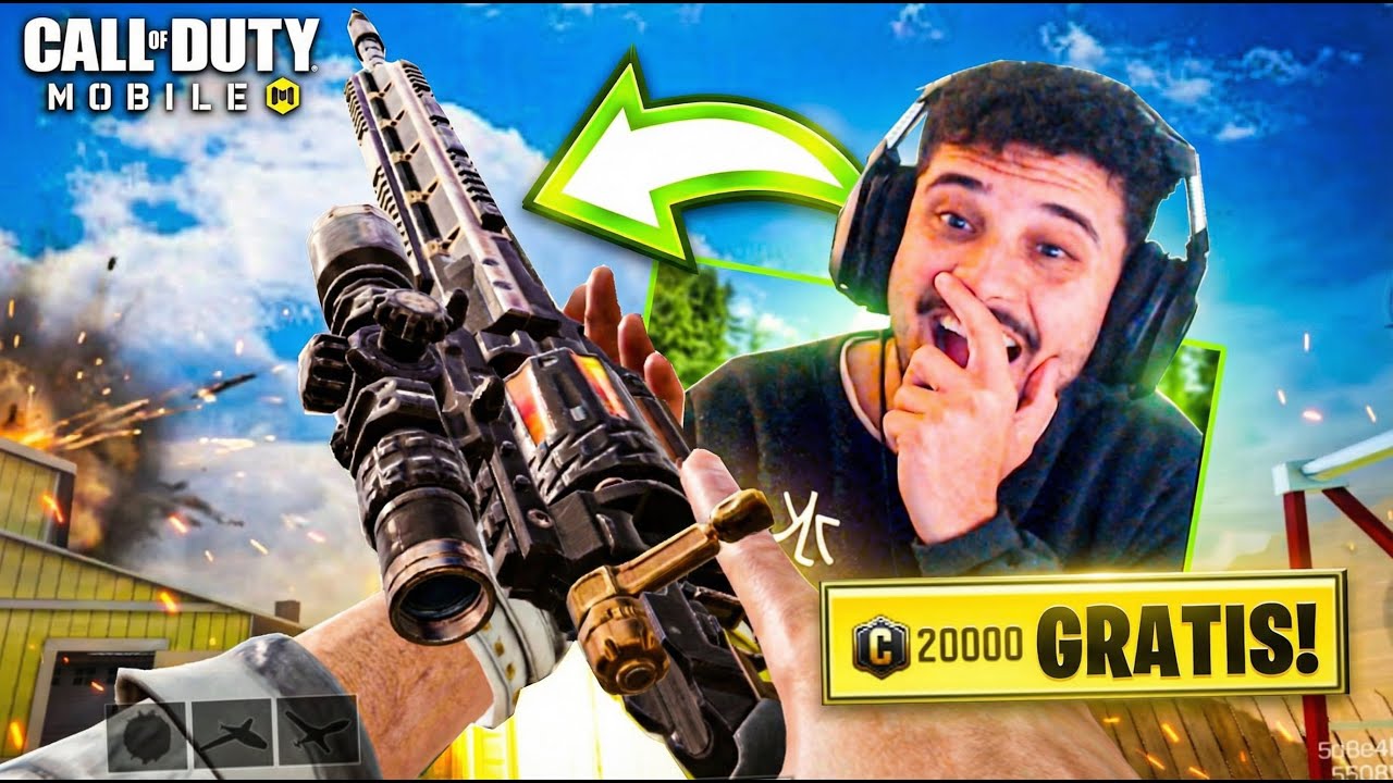 Outlaw com a NOVA SKIN GRATIS fez eu DESTRUIR a RANKED do COD MOBILE!