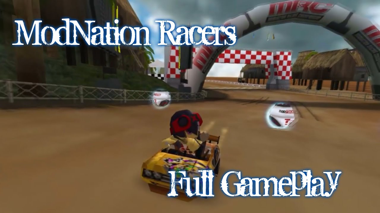 ModNation Racers - Full Gameplay - Español - PSP