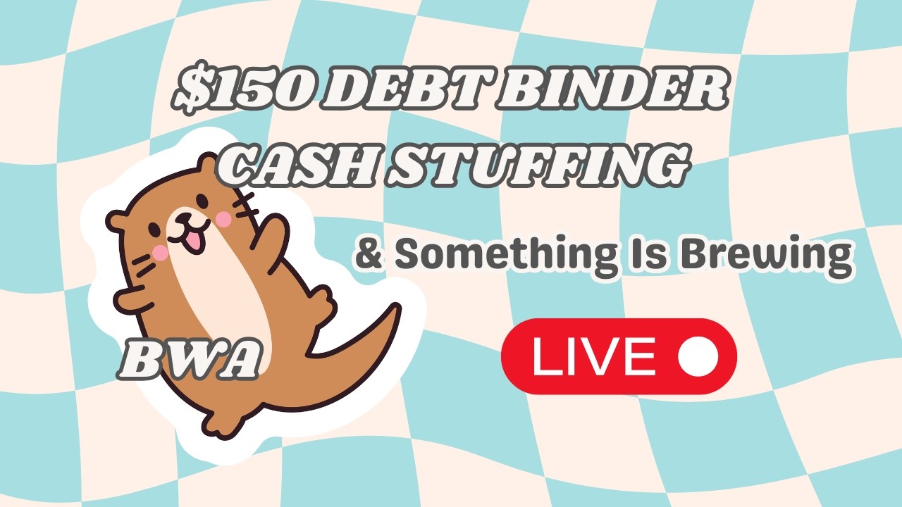 Cash Stuffing $100 for Debt!! - BudgetWithAmanda