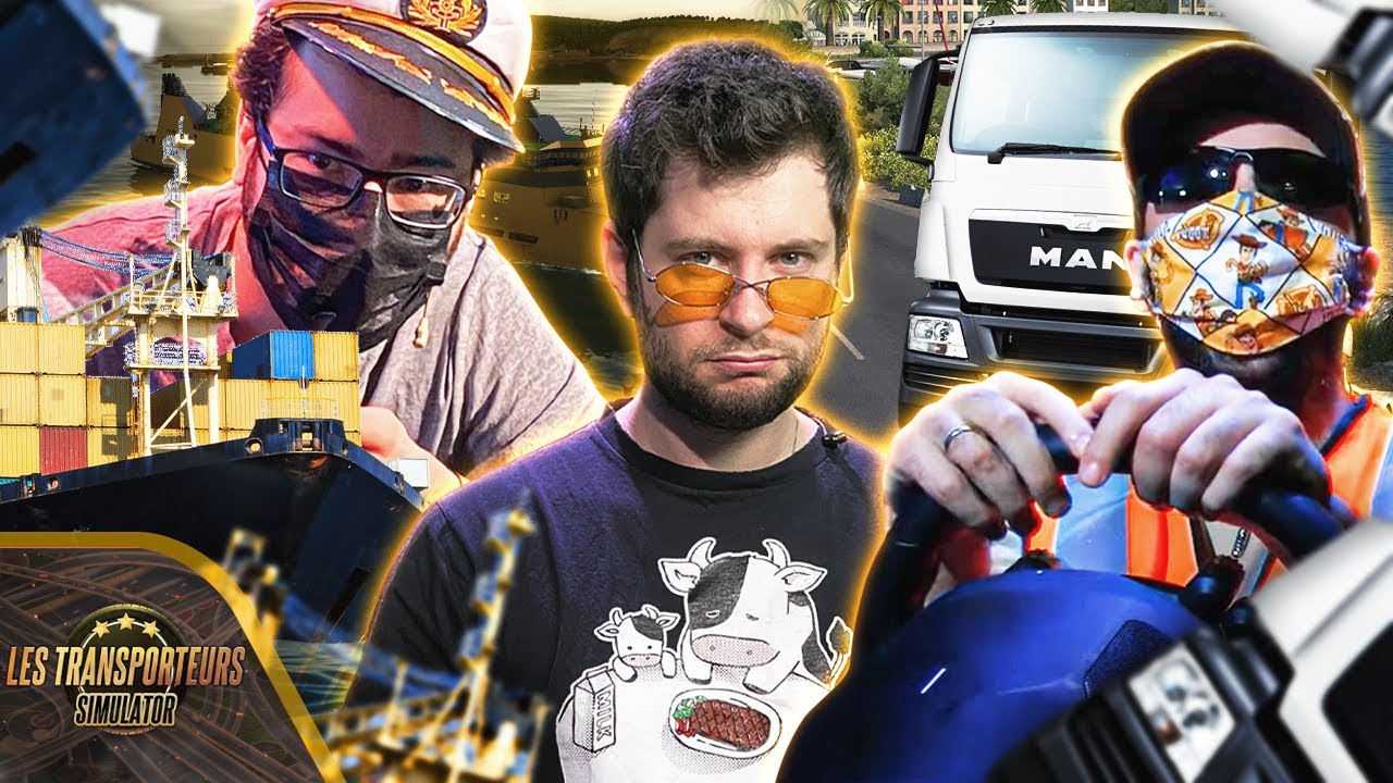 Xari le grand navigateur et Jiraya le routier de l'extr&ecirc;me 🚛🛳️ | Les Transporteurs Simulator