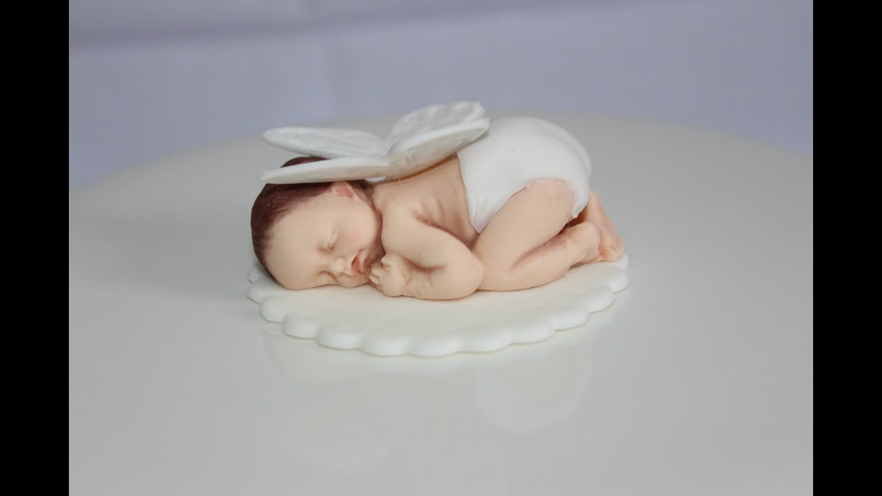 Fondant Baby Angel - How To