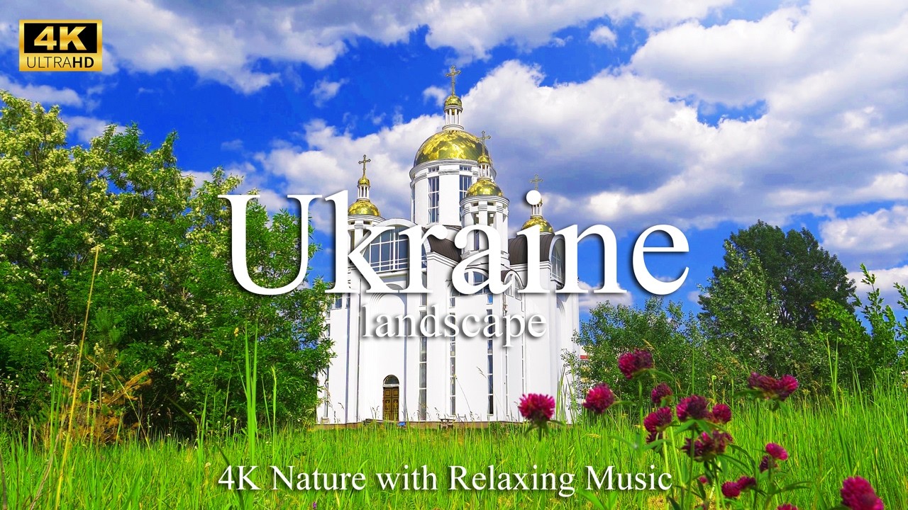 Ukraine 4K | Stunning Aerial Views of Kyiv, Carpathian Mountains & Historic Castles
