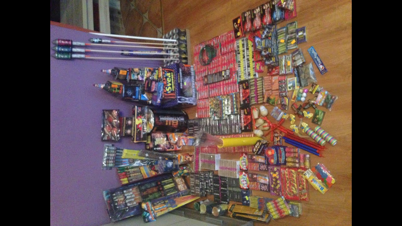 Mój stuff na sylwestra 2015/2016  / Fireworks unboxing