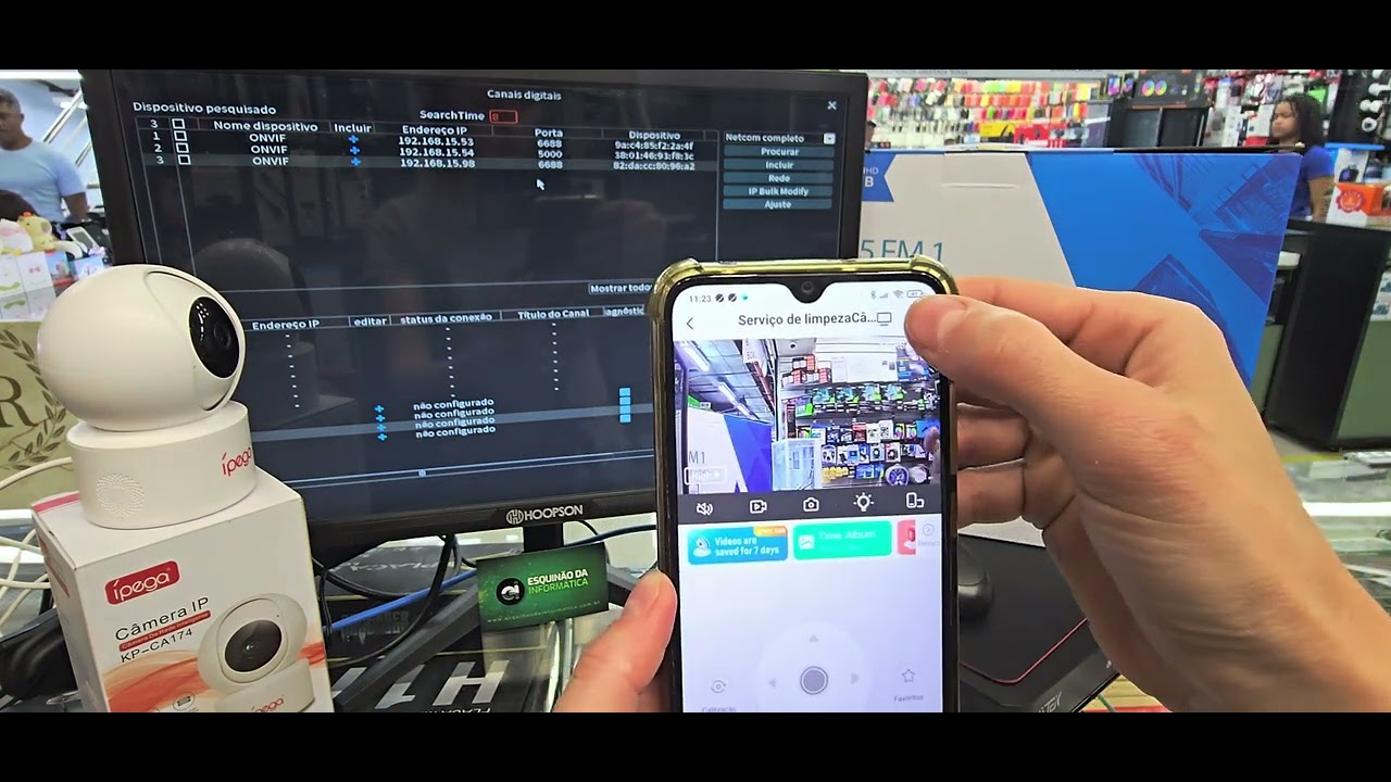 Como configurar CAMERA IP com APLICATIVO CARECAM PRO no DVR AITEK 