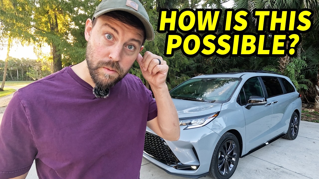 The 2025 Toyota Sienna is cheating. How can it sip so little gas?