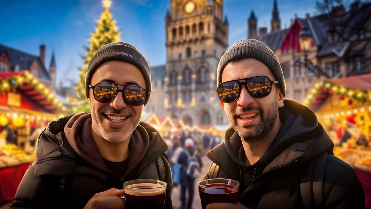 Застывшие во времени – Брюгге на Рождество 🎄🇧🇪