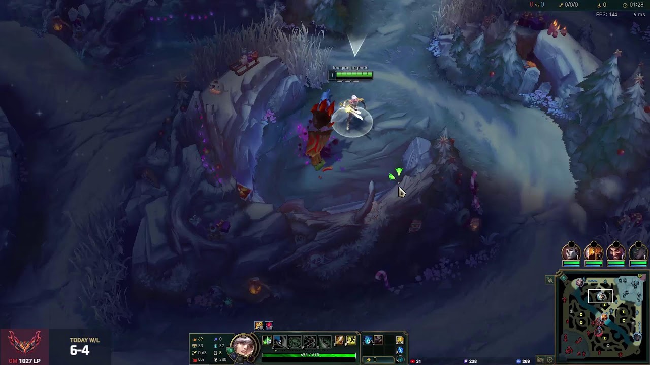 🔴[ KR server 1000LP ]リヴェンとニダリでチャレ戻る