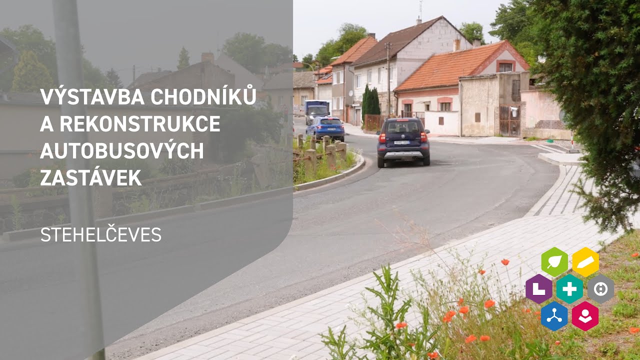 Bezpečnější cesta pro pěší ve Stehelčevsi