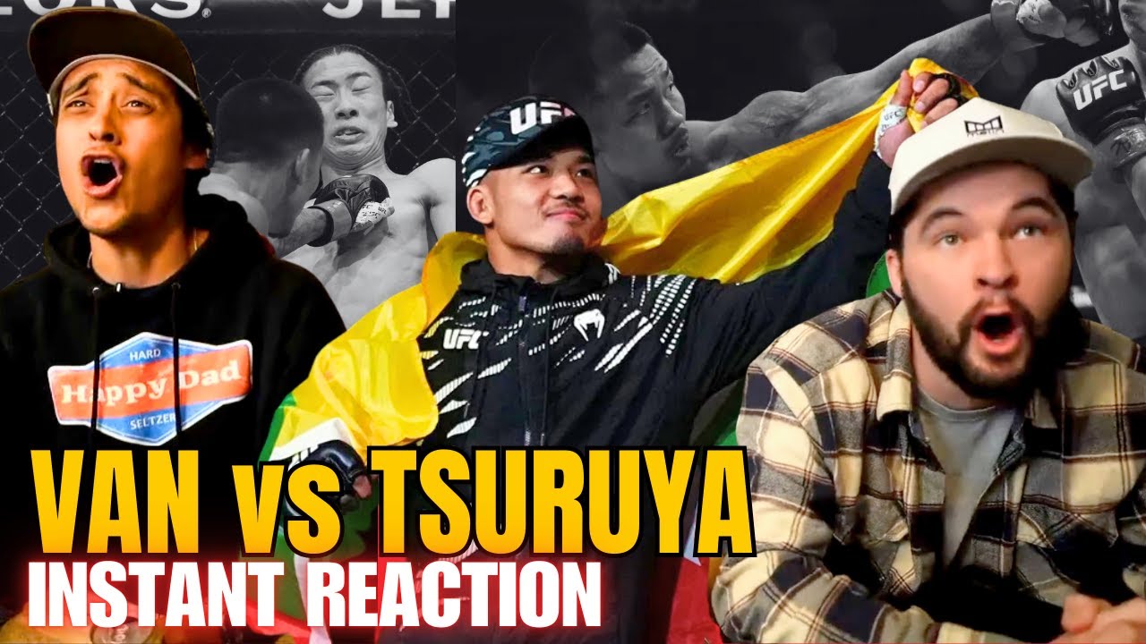 VAN IS THAT GUY! Joshua Van vs Rei Tsuruya Reaction from UFC 313 Prelims