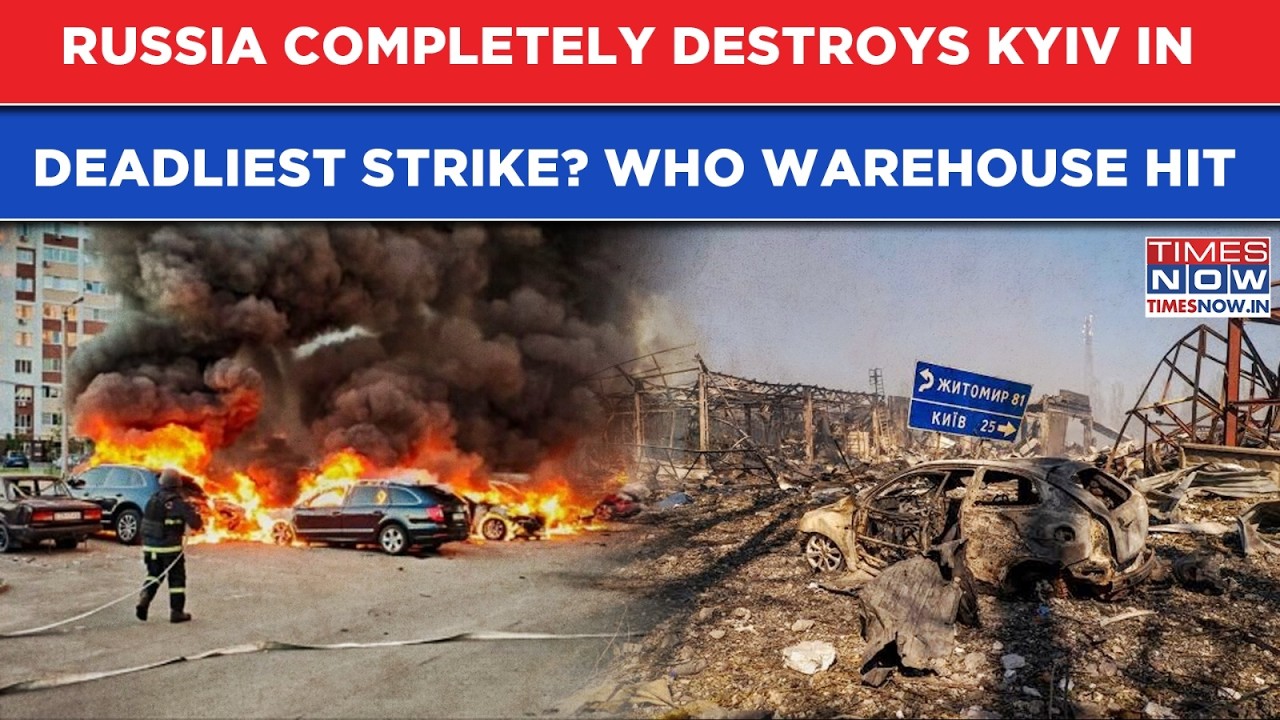 Russia Completely Destroys Kyiv In Deadliest Strike? WHO Warehouse Hit, Medical Supplies Wiped Out