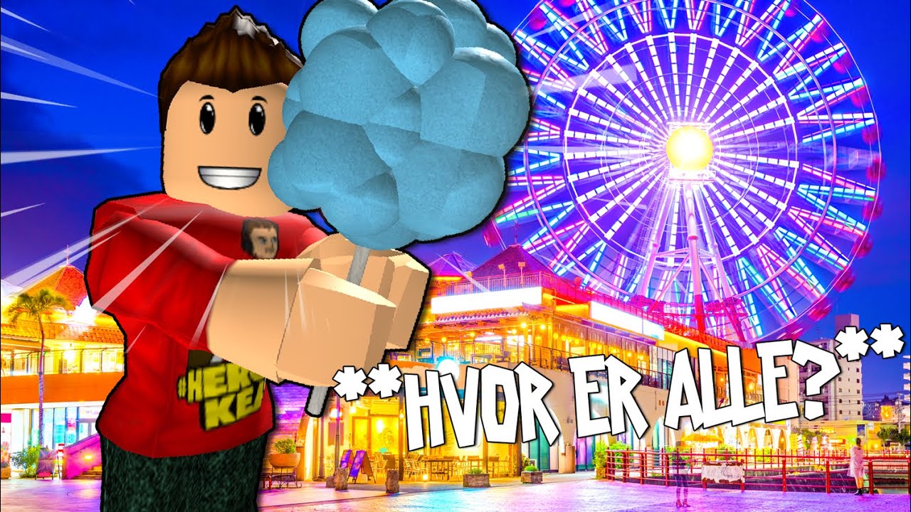 Det HJEMSØGTE Tivoli! - Roblox Amusement Park Story Dansk
