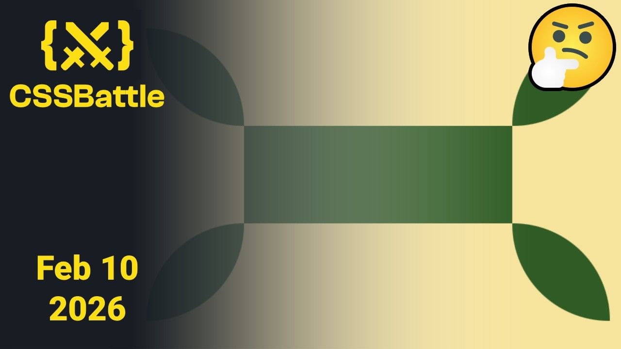 CSSBattle Daily Challenge February 10 2026