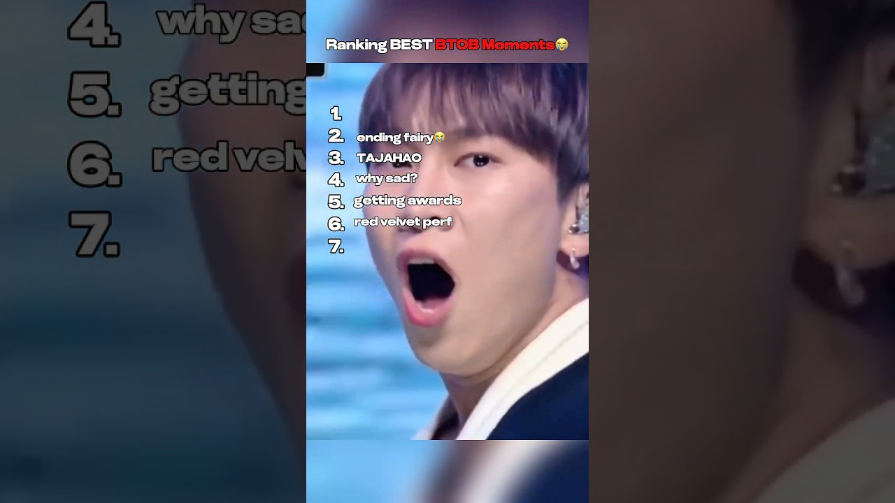 Ranking FUNNIEST BTOB Moments 😭 #btob #kpop #ranking