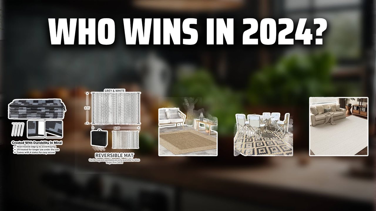 The Top 5 Best Indoor Outdoor Rugs 9X12 in 2024 - Must Watch Before Buying!
