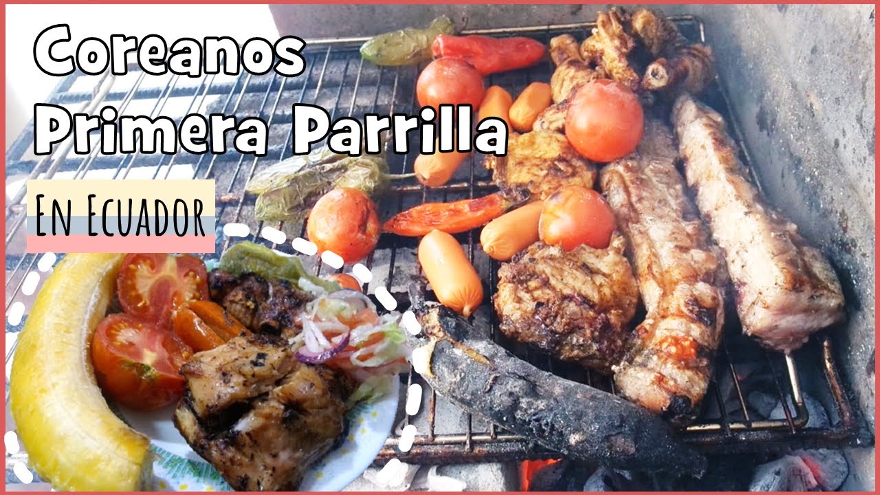 VLOG 26 l La vida de los Coreanos en Suramérica, Parrilla en la terraza