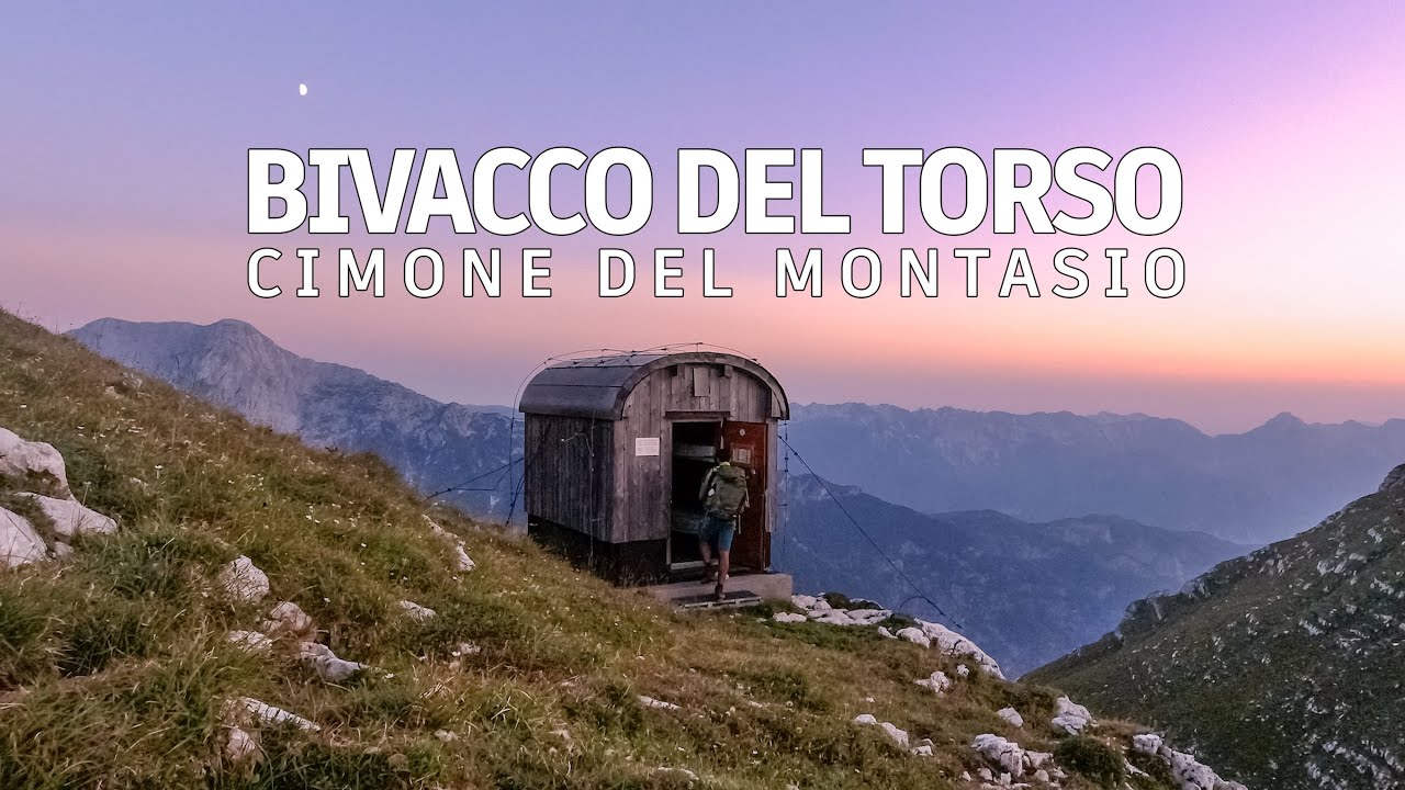 Notte al BIVACCO DEL TORSO • Alba dal Cimone di Montasio • Alpi Giulie