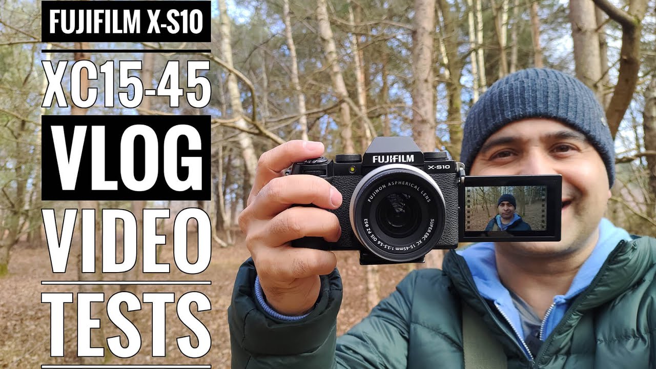 Fujifilm X-S10 Kit (XC15-45mm Lens) Vlog + Video test