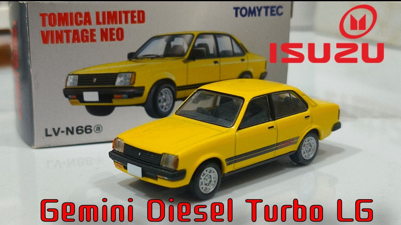 Isuzu / Holden Gemini Diesel Turbo by Tomica Limited Vintage scale 1/64