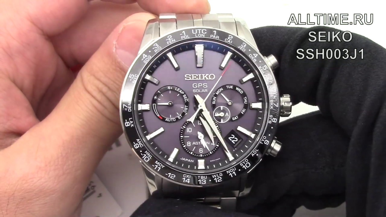 Обзор наручных часов Seiko SSH003J1
