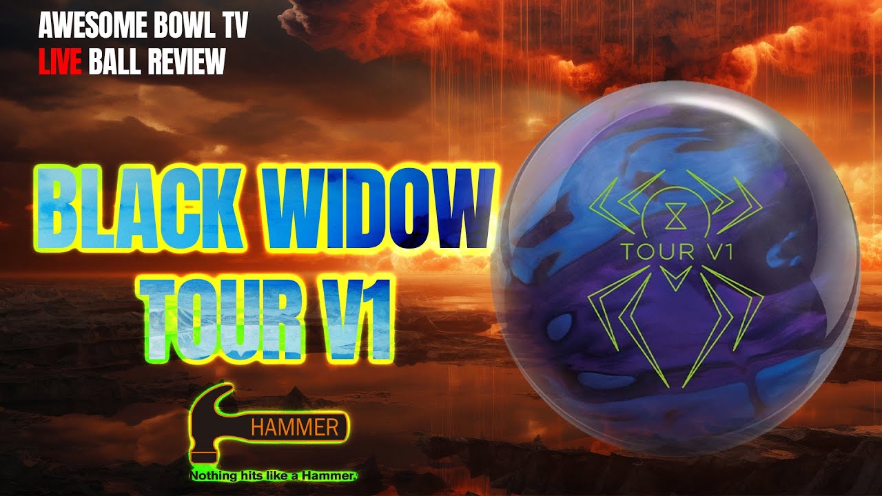[2025 BALL REVIEW] HAMMER BLACK WIDOW TOUR V1 BALL REVIEW