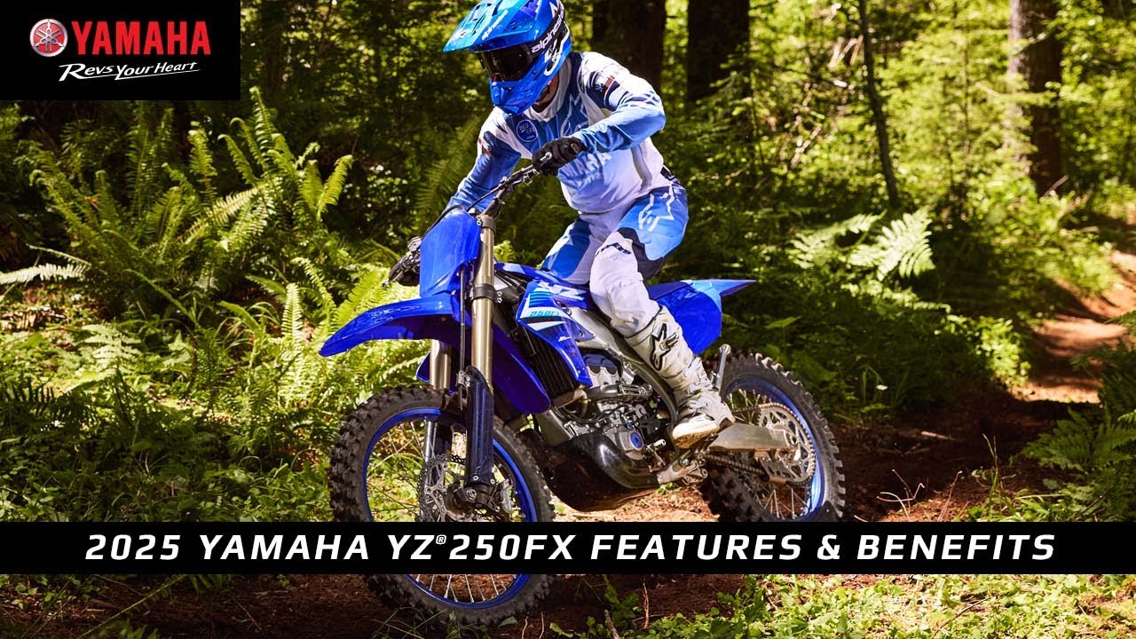 The 2025 #Yamaha #YZ250FX Features and Benefits