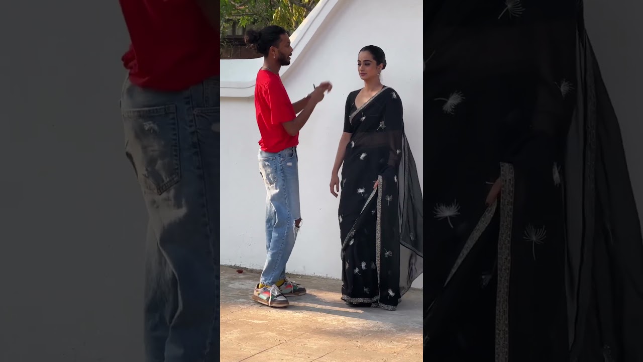 Namitha Pramod Photoshoot BTS 🔥 #namithapramod #mallu #bts #photoshoot