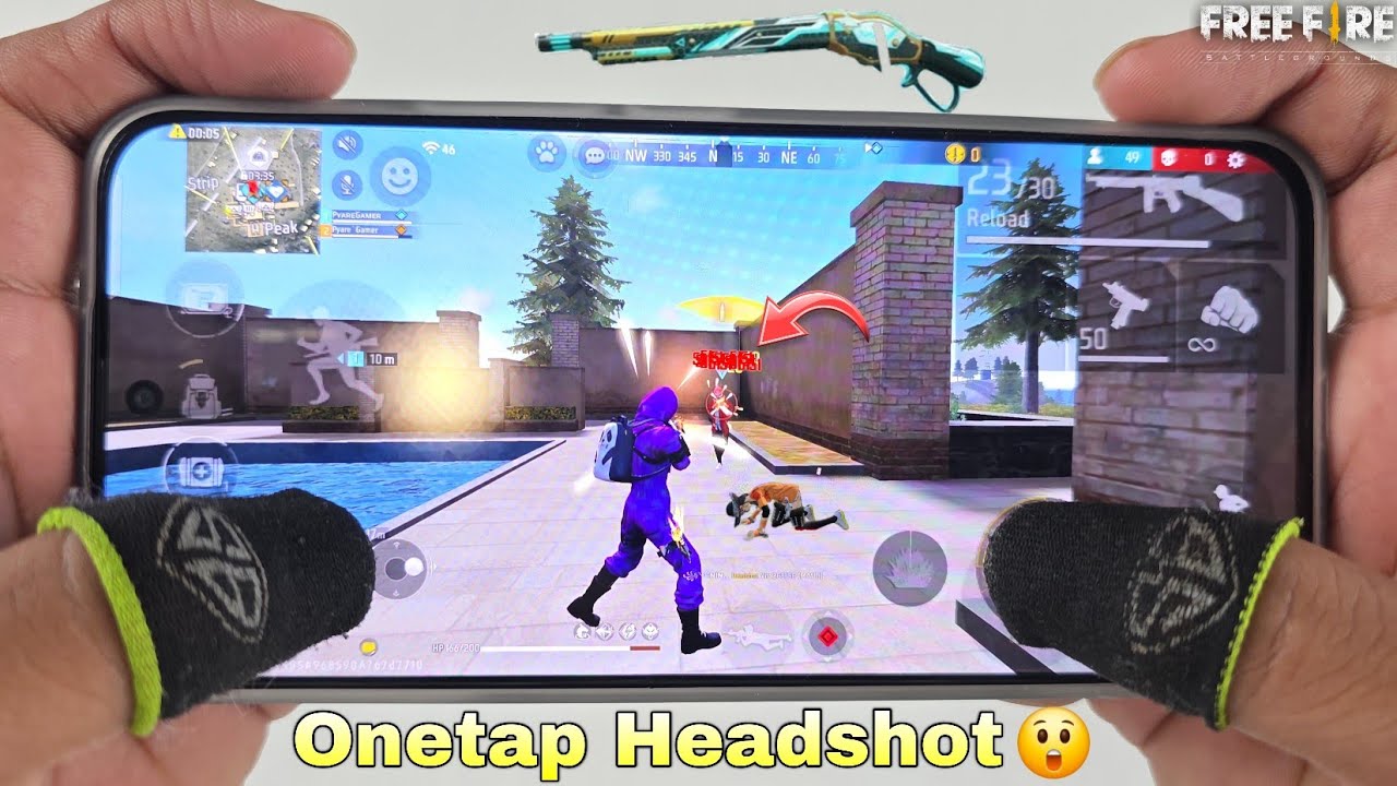 infinix gt 30 pro gaming phone free fire duo vs squad gameplay 3 finger claw handcam 