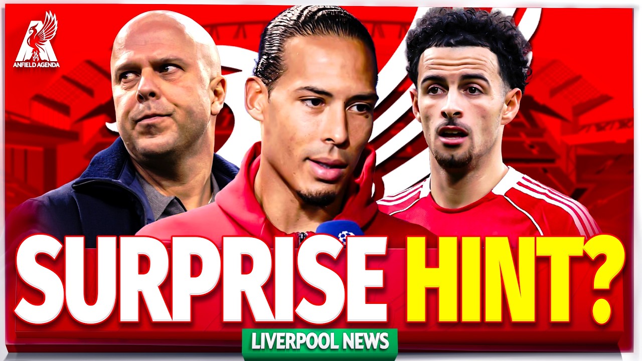 Arne Slot Drops Van Dijk HINT? 👀