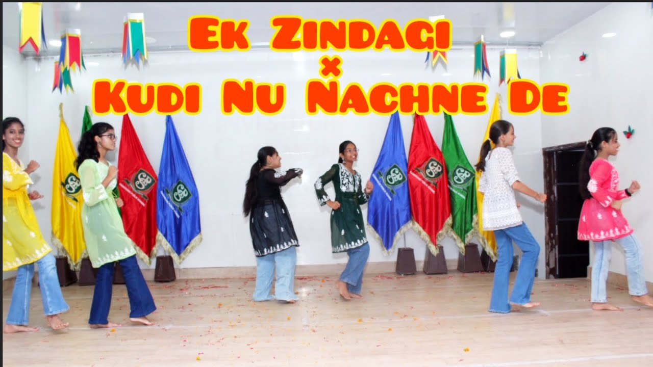 Ek zindagi | Kudi nu nachne de | dance parody | school dance choreography | motivational songs easy
