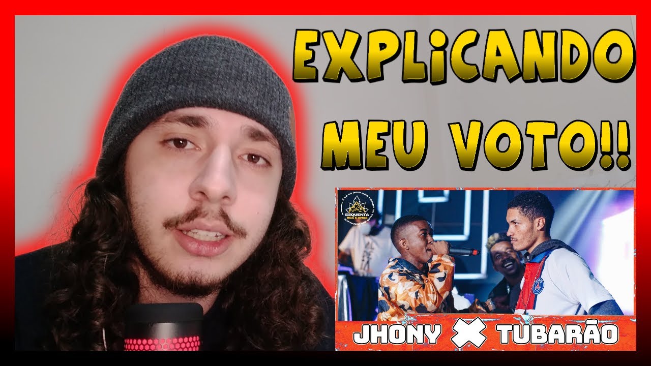 (POLÊMICA) JHONY X TUBARÃO | PRIMEIRA FASE | 10K PRO CAMPEÃO | 🔥 ESQUENTA BDA 5 ANOS 🔥 | REACT BAUEB