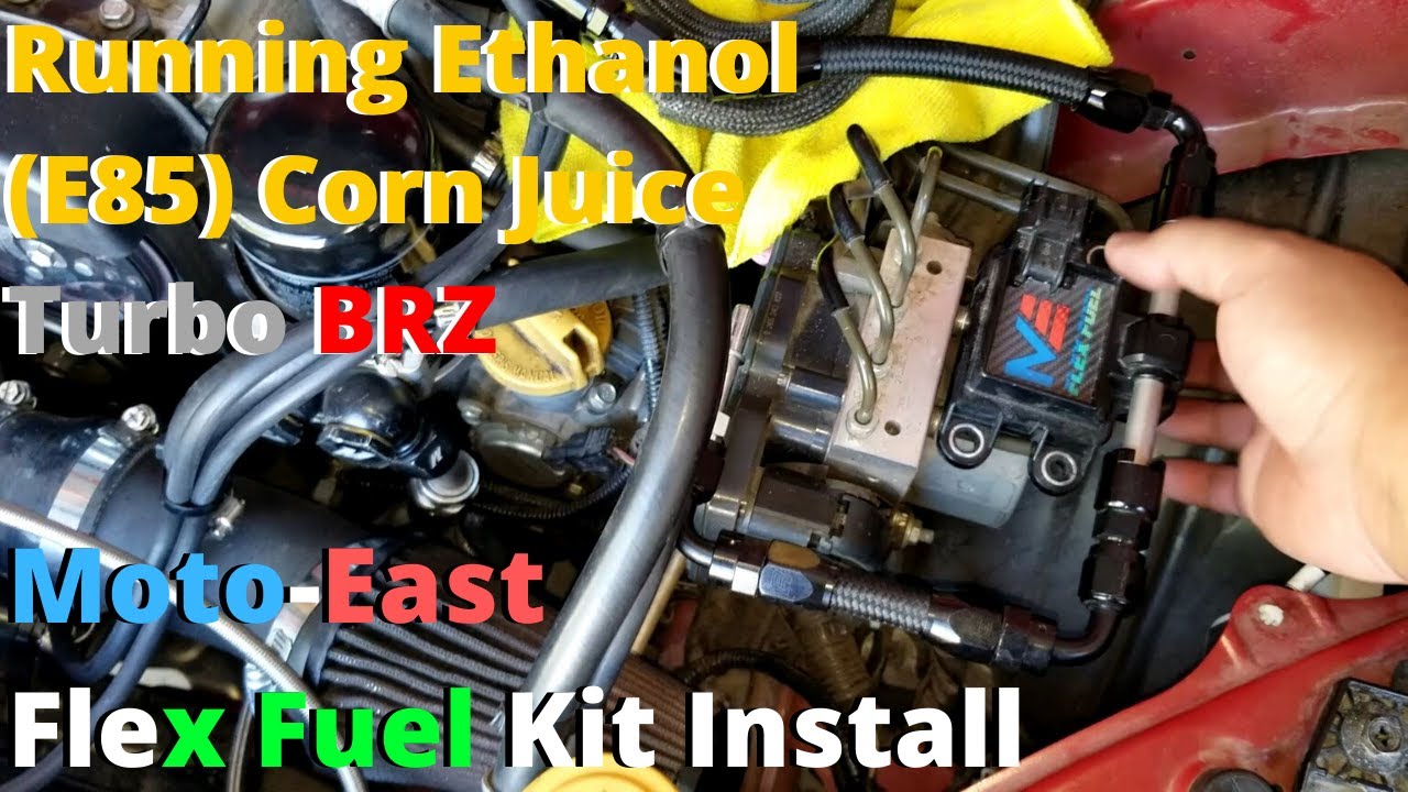 ROAD TO 400HP - Turbo Subaru BRZ/FRS/GT86 - Part 3 of 6 (Moto-East Flex Fuel Kit Install)