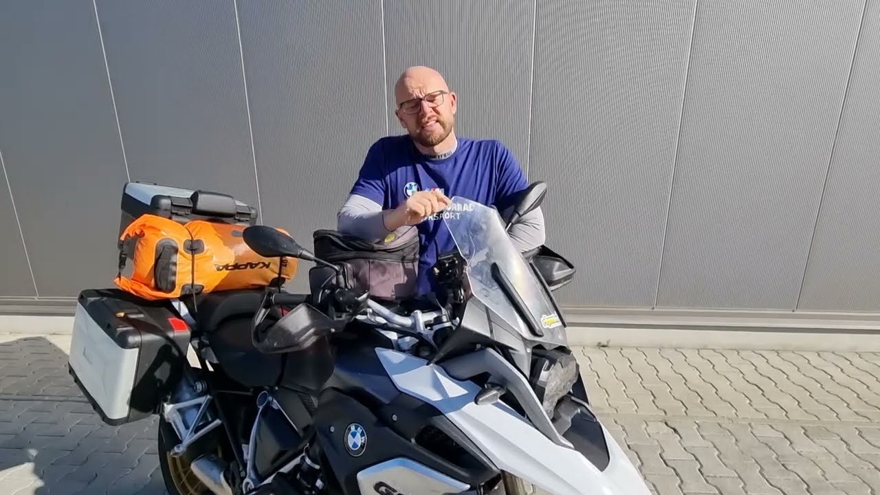 Wilbers Wesa fut&oacute;mű BMW R1250GS-ben