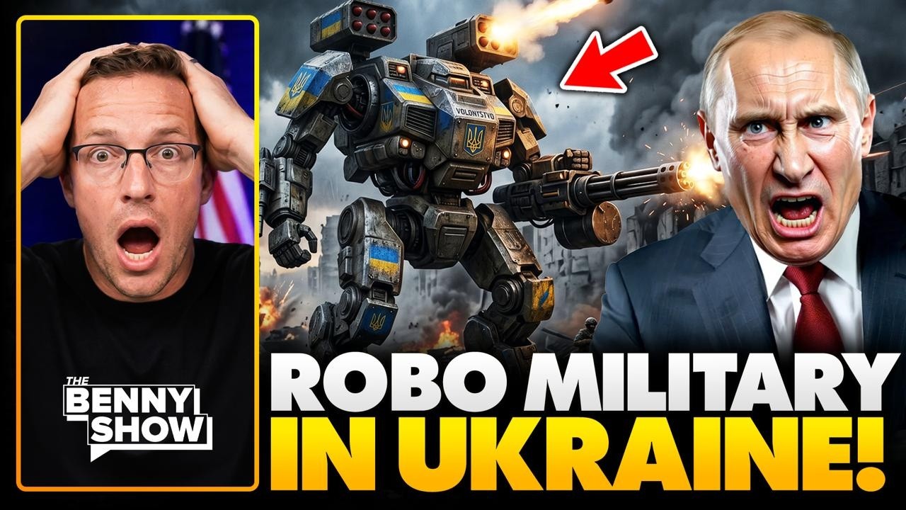 Ukraine Just Won The First Battle Using an Entire Robot Army... Footage is INSANE 