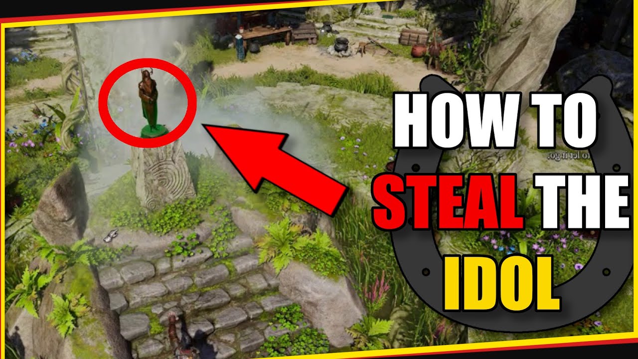 How to steal the Druid's Idol of Sylvanus for Mol | Baldur's Gate 3