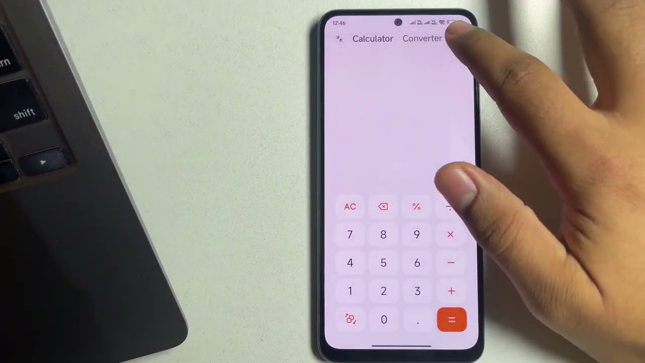 How to Find history in Xiaomi Calculator app