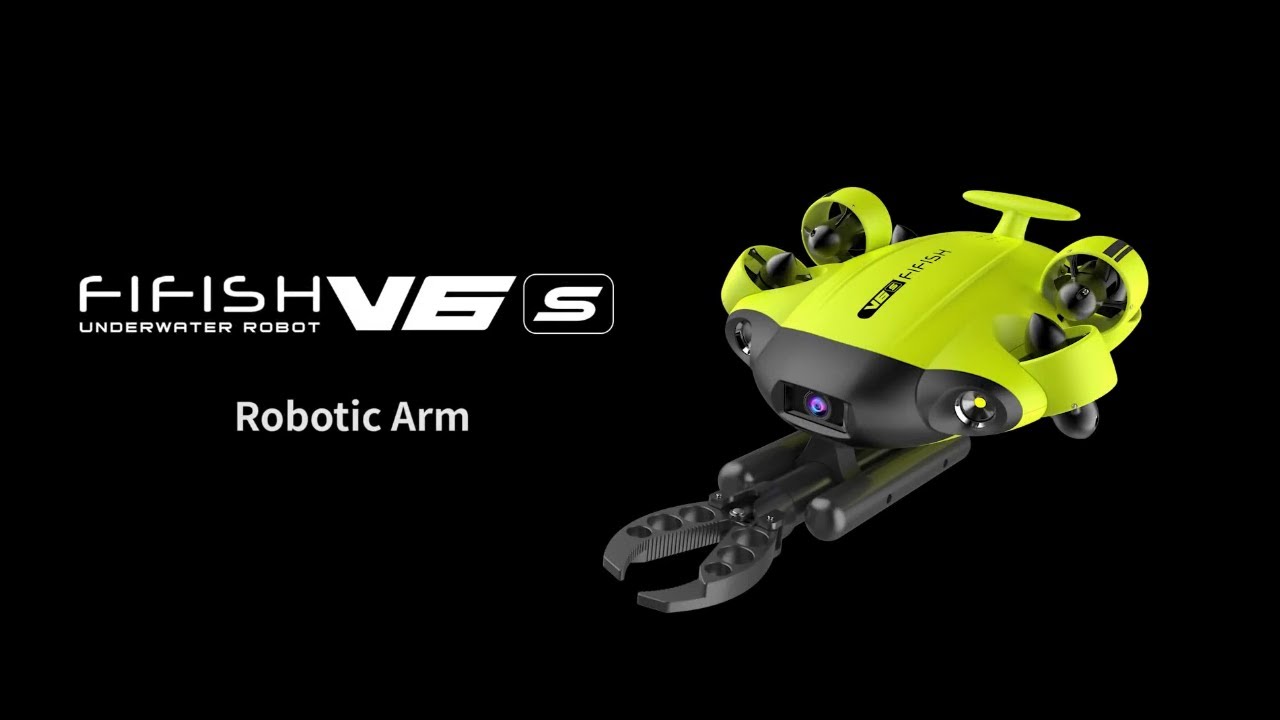 The FIFISH V6S Underwater Robot has an ARM!!