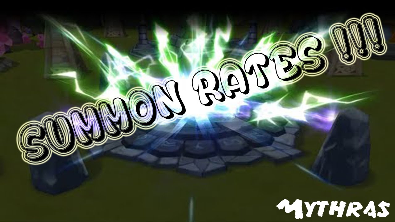 SUMMONERS WAR Summon Rates
