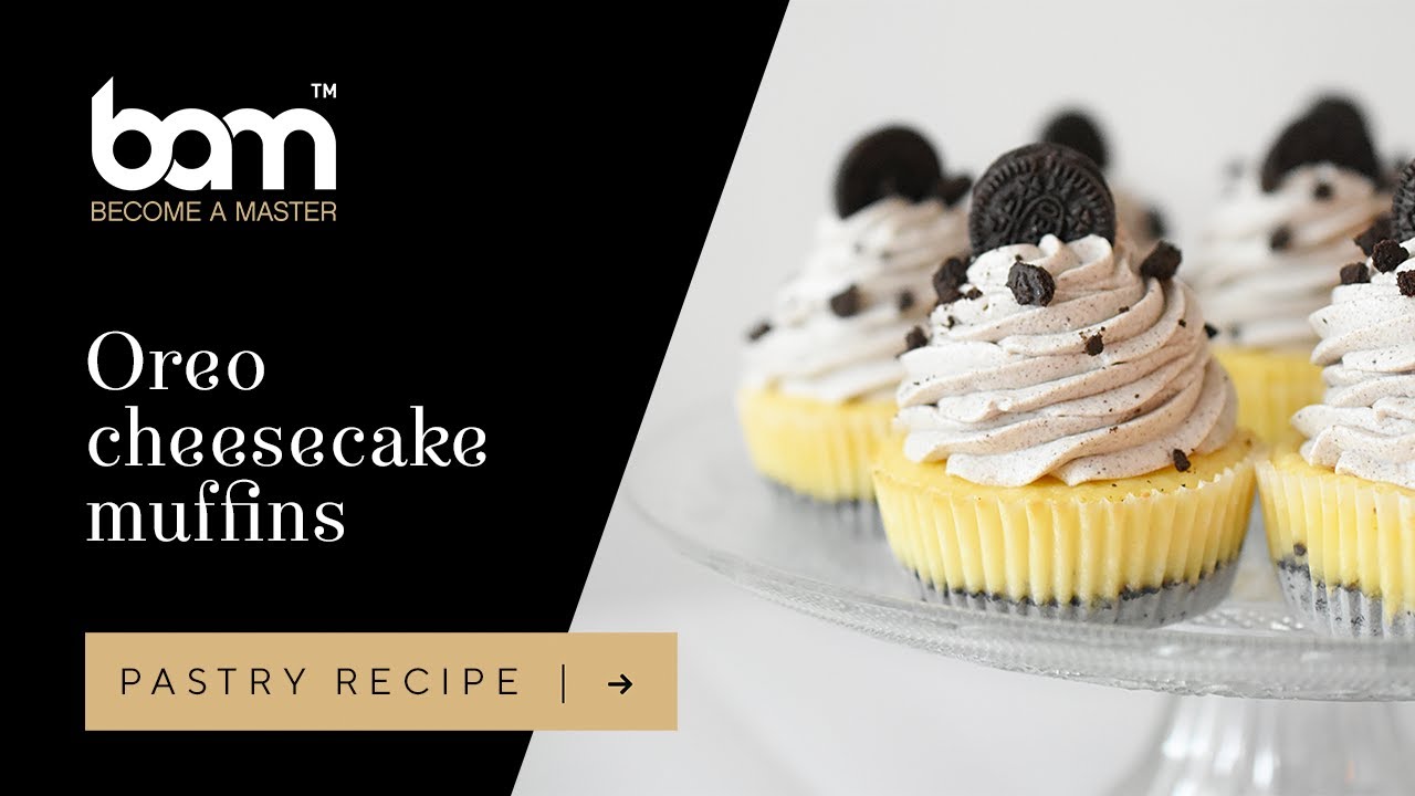 SLAŠČIČARSKI RECEPT: kako pripraviti Oreo cheesecake tortice? ⎮BAMchocolate