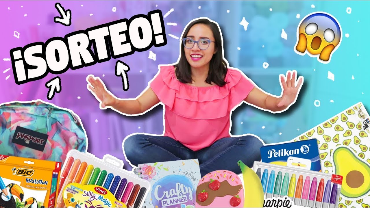¡¡COMPRANDO tus ÚTILES ESCOLARES!! 😍📚 *MEGA SORTEO* 🎁 Craftingeek