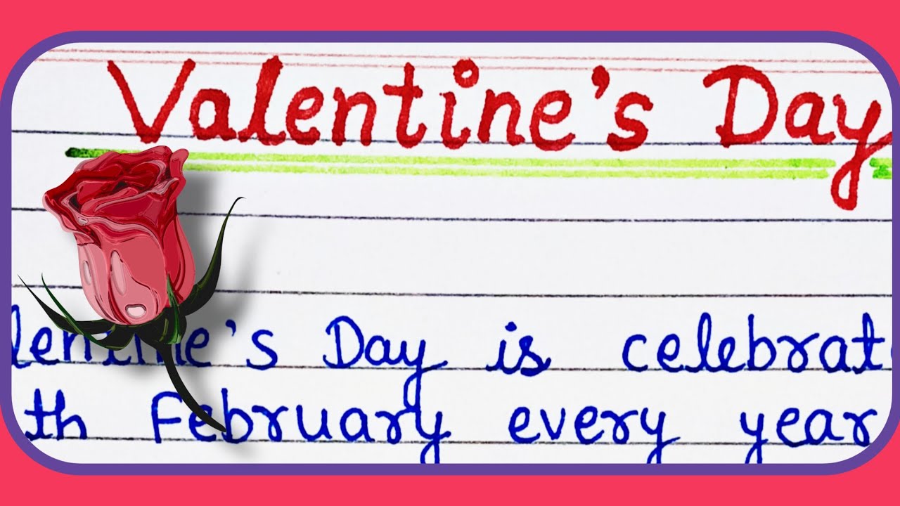10 Lines on Valentine’s Day in English | Eassy on Valentine's Day in english |