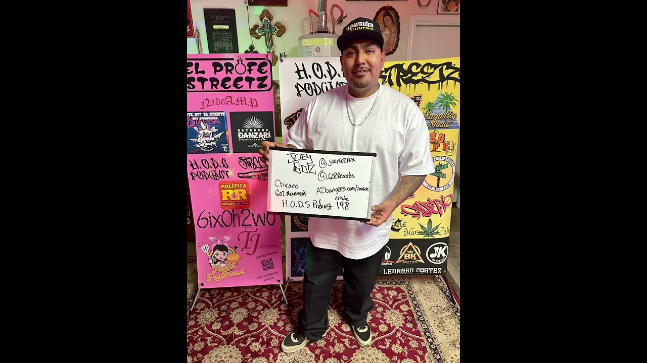 Joey602 #phoenix #chicano #602 #culture #lowrider  #hiphop #podcast #newmusic #arizona #vidareal 