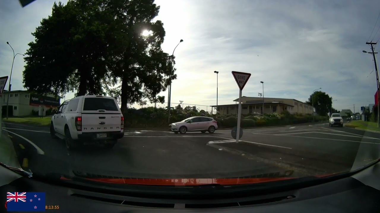 Driving in Te Awamutu | New Zealand