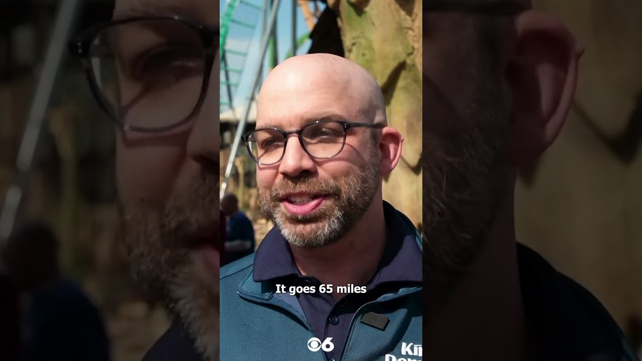 CBS 6 tries new Kings Dominon coaster 