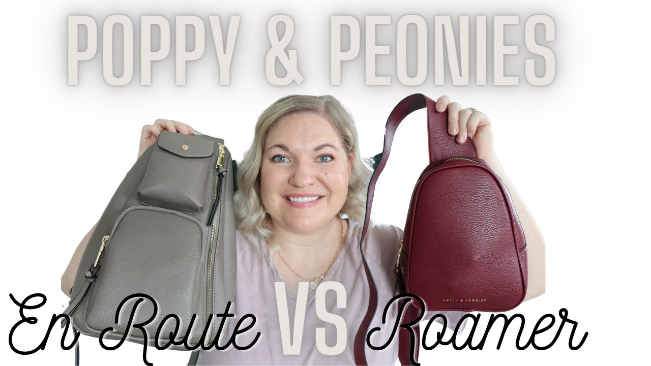 Poppy and Peonies En Rote VS Roamer Sling Bags Comparison