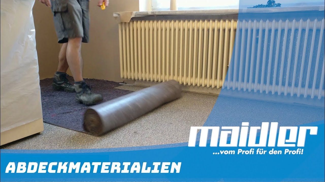 Richtig abkleben / abdecken vor dem Malen / scharfe Kanten