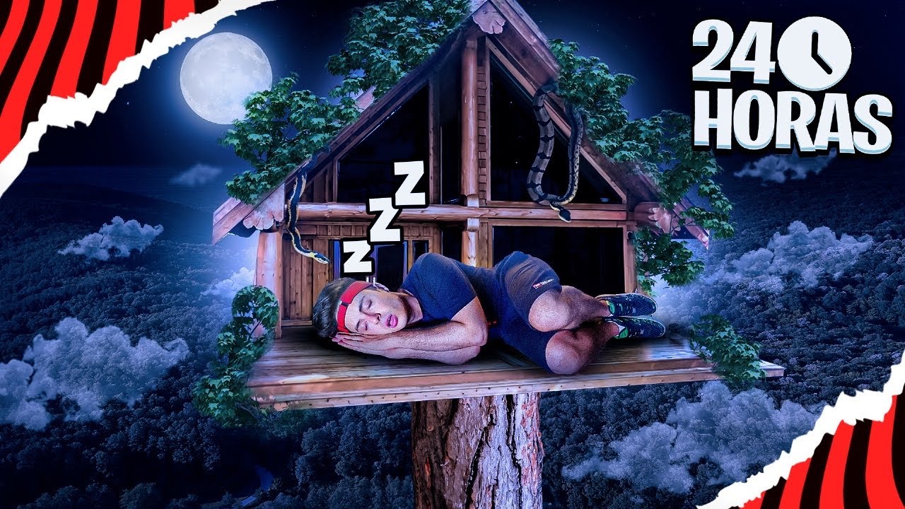 24 HORAS NA MAIOR CASA DA &Aacute;RVORE DO MUNDO!