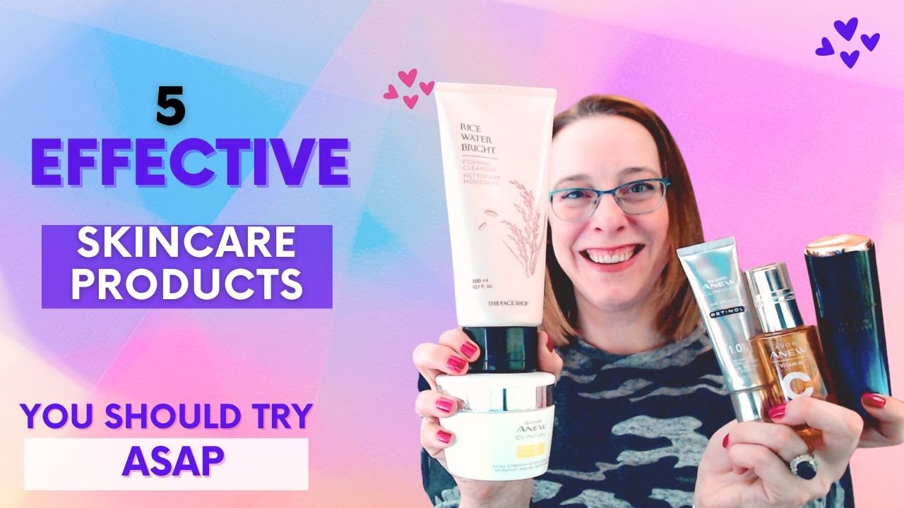 5 effective Avon skincare products