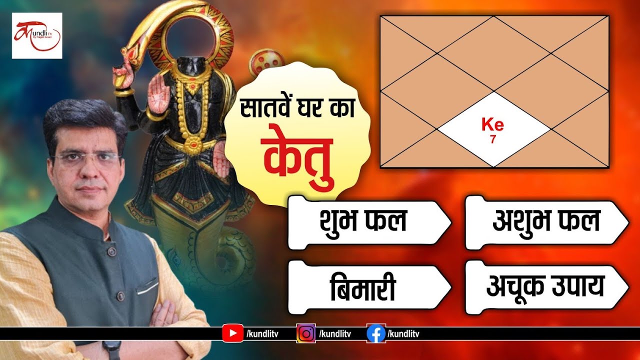 Ketu in 7th House Effects and Remedies l Birth Chart