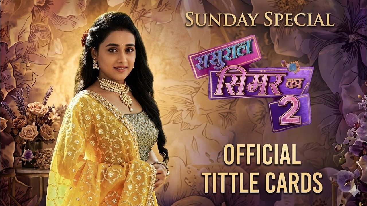 Sunday Special Sasural Simar Ka 2 Official Tittle Cards||Simrav||Colorstv||Ssk2||Simar||Aarav||