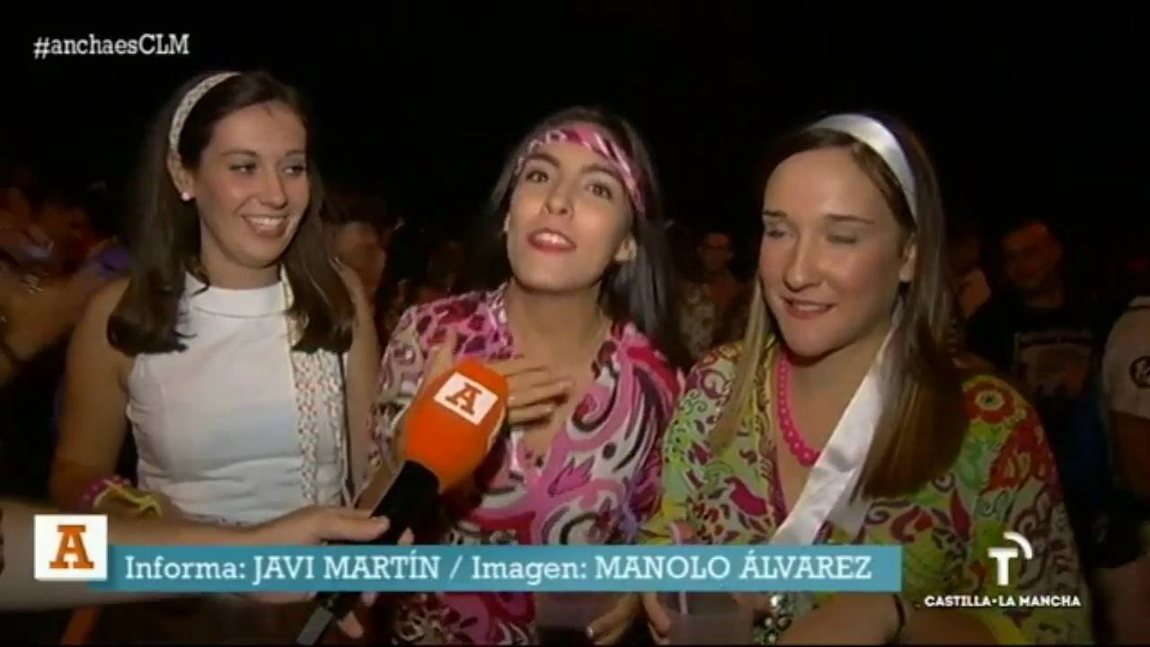 Fiesta Ye-yé en Campo de Criptana. Ancha es Castilla - La Mancha.